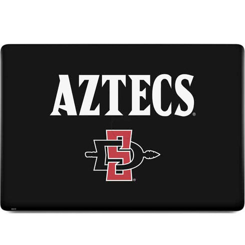 San Diego State University Aztecs Black MacBook Skins